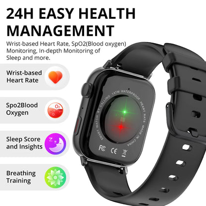 New COLMI C8 Max Voice Calling Smart Watch 1.93" Large HD Color Display Health and Fitness Tracking