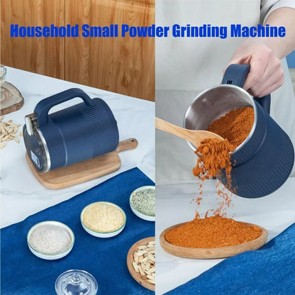 Household Small Powder Grinding Machine Ultra-fine Grinder Electric Grain Grinder for Coffee Bean